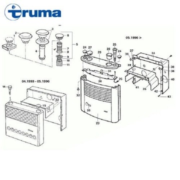 Пьезорозжиг и магнето для печи Truma S 3002