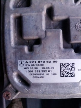 MERCEDES S W221 MODUL LED SVĚTEL A2218706289