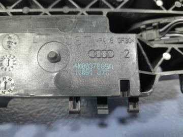 AUDI Q7 II 4M FACELIFT KLIKA DVEŘE ZADNÍ LEVÝ KEYLESS 4 PIN EU 4M0837885A LC9X