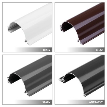 Рулонные шторы «день-ночь» в кассете ALU с направляющими ALU