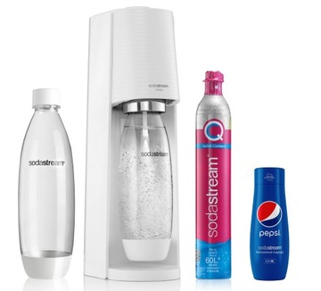 Soda Stream САТУРАТОР Terra WHITE + сироп PEPSI