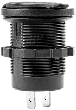 АВТОМОБИЛЬНОЕ ЗАРЯДНОЕ УСТРОЙСТВО ДЛЯ МОТОЦИКЛА 2X USB QC AMiO