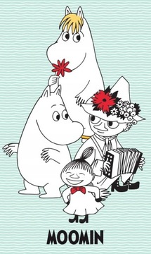 Muminki moomin RĘCZNIK DO RĄK DO PRZEDSZKOLA 30X50