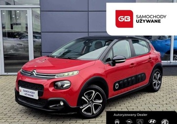 Citroen C3 III Hatchback 1.2 PureTech 110KM 2019 Citroen C3 1.2 PB 110KM Shine EAT6 Salon PL Serwis ASO Gwarancja 1.2 110KM