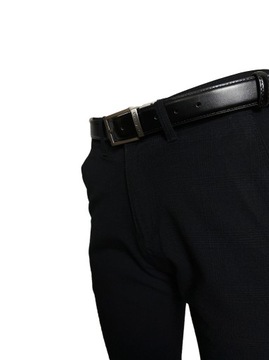МУЖСКИЕ ЭЛЕГАНТНЫЕ ЧЕРНЫЕ БРЮКИ ЧИНОС - BIGMAN W39 L30 (БЫЛО 102-104)