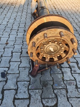 SCHMITZ AK 430 ось полуприцепа прицепа