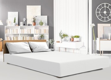 PRZEŚCIERADŁO JERSEY ELASTAN 90X200 BIAŁE DARYMEX