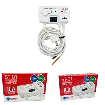 STEROWNIK POMPY REGULATOR PIECA KOTŁA CO ST-01