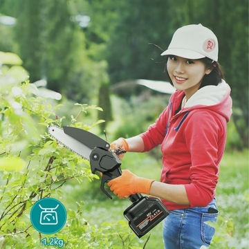 МИНИ ЦЕПНАЯ ПИЛА ДЛЯ ВЕТОК АККУМУЛЯТОРНАЯ ПИЛА 48В аккумулятор