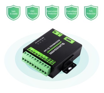 RS232/485/422 — преобразователь с множественной защитой CAN Modbus RTU