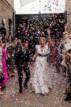 ПНЕВМАТИЧЕСКОЕ КОНФЕТТИ 30см KINGS (1) RED PLAST