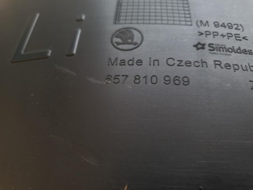 PODBĚH LEVÉ ZADNÍ SKODA SCALA