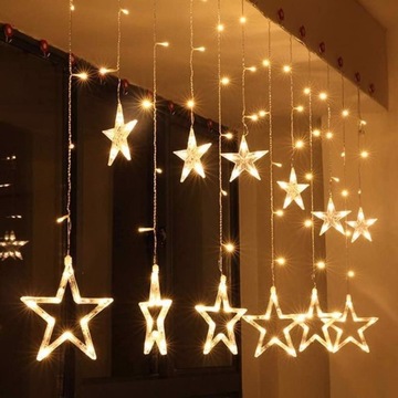 Girlanda świetlna LED Gwiazdki 2,5 m