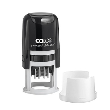 DATOWNIK CYFROWY PIECZĄTKA Colop Printer R24N 1 WERSY DATA MIESIĄC 24 mm