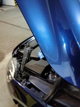 VOLVO POLESTAR R DESIGN ЭМБЛЕМА ФЛАГА ШВЕЦИИ