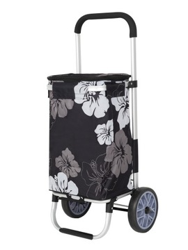 Алюминиевая тележка для покупок 52л, корзина, колеса, подшипники