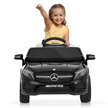 Детский электромобиль, Mercedes-Benz AMG GLA45 2 двигателя, USB