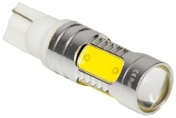 ŻARÓWKA BIAŁA W5W T10 W16W 12V 24V MOCNA COFANIE