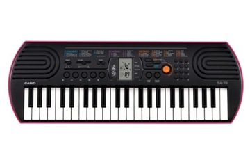 Casio SA 78- keyboard do nauki dla dziecka