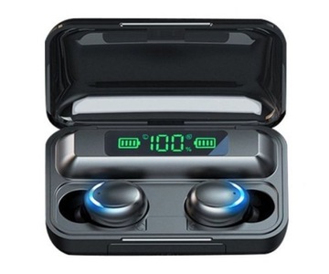 БЕСПРОВОДНЫЕ НАУШНИКИ BLUETOOTH 5.1 + POWERBANK