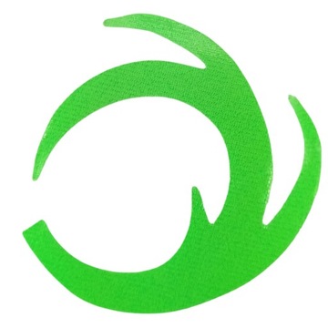 DRAGON TAILS Ogony PACCHIARINI w rozmiarze L 10312 Fluo Chartreuse
