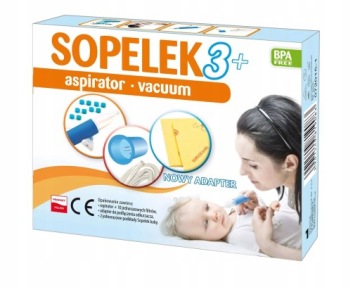 SOPELEK 3 Вакуумный назальный аспиратор, экстрактор насморка