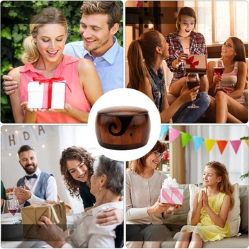 ДЕРЕВЯННАЯ ЧАШКА С КРЫШКОЙ + 12 КРЮЧКОВ ДЛЯ ВЯЗАНИЯ крючком своими руками