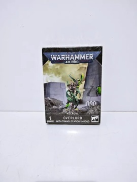 WARHAMMER 40000 - NECRONS OVERLORD + TRANSLOCATION SHROUD