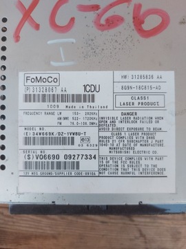CD-ЧЕЙНДЖЕР VOLVO XC60 I 31328067