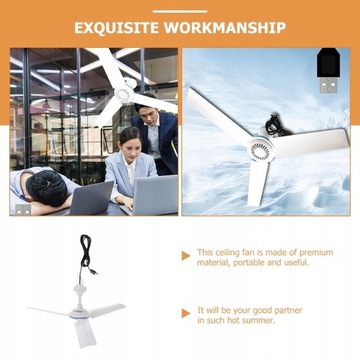 Небольшой подвесной потолочный вентилятор в беседке-палатке