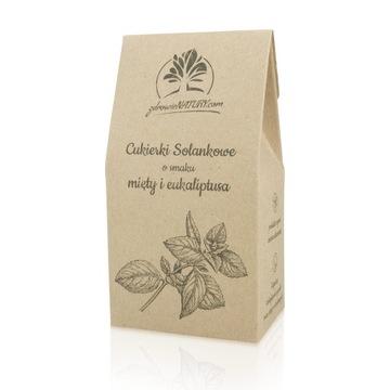 Cukierki solankowe solne - eukaliptusowo-mentolowe