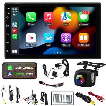 RADIO SAMOCHODOWE 2 DIN ANDROID GPS BT 4/64GB SIM