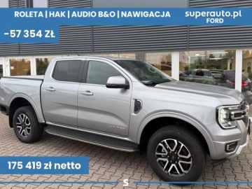 Ford Ranger VI Podwójna kabina 2.0 EcoBlue BI-TURBO 205KM 2025 Limited A10 4x4 2.0 205KM