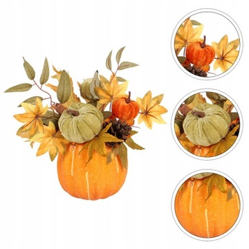 1 Pc Halloween dynia ozdoby Duże sztuczne dynie