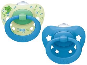 NUK Classic SIGNATURE silikonowy SMOCZEK uspokajający 6-18m
