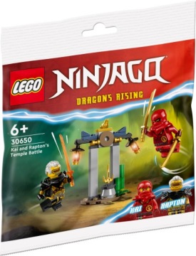LEGO 30650 NINJAGO Bitwa Kai i Raptona w świątyni