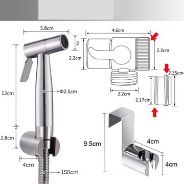 РУЧНОЙ ДУШЕВОЙ НАВЕРСИК ДЛЯ ТУАЛЕТ-БИДЕ ДЛЯ ЖИВОТНЫХ