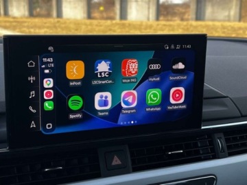 Audi A4 B9 Limousine Facelifting 2.0 40 TDI 204KM 2023 Audi A4 Limousine VAT 23 Matrix Head up Webasto Skorzana tapicerka, zdjęcie 35