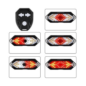 ВЕЛОСИПЕДНЫЕ СИГНАЛЫ ПОВОРОТОВ, ЗАДНЯЯ СВЕТОДИОДНАЯ СИГНАЛИЗАЦИЯ