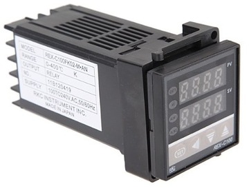 ПИД-регулятор температуры REX C100, термопара SSR K