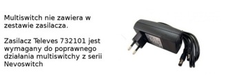 Телевизионные мультипереключатели Nevoswitch 5x5x8, арт. 714503