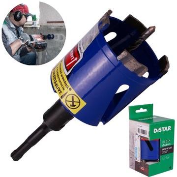 KORONKA DIAMENTOWA OTWORNICA POD PUSZKI DISTAR 68 mm SDS-Plus