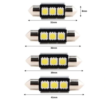 Лампы C5W/C10W/C3W 36mm Led C5W CAN Tube