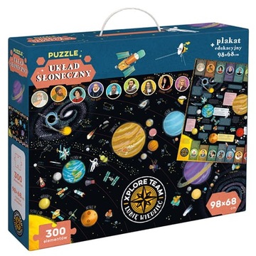 CzuCzu Puzzle Układ Słoneczny 7+
