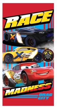 CArs ręcznik plażowy kąpielowy Auta