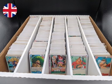 ORYGINALNE KARTY ONE PIECE ANGIELSKIE - 100 SZTUK