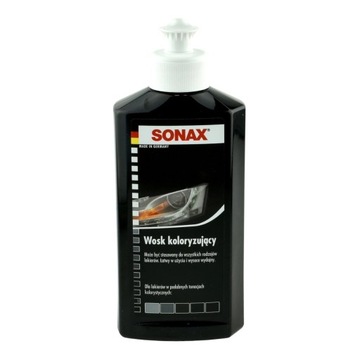 SONAX NANO КРАСОЧНЫЙ ВОСК ЧЕРНЫЙ 250мл