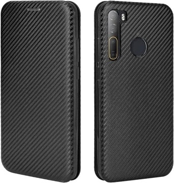 HTC Desire 20 Pro Case,Luksusowe Włókno węglo