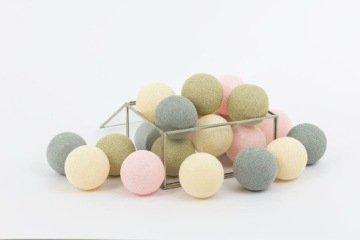 Набір лампочок Cotton Balls Pastelove 10 куль
