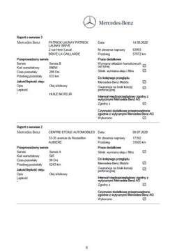 MERCEDES-BENZ VIN Sprawdzenie Historia Serwisowa Raport PDF z ASO 7/7